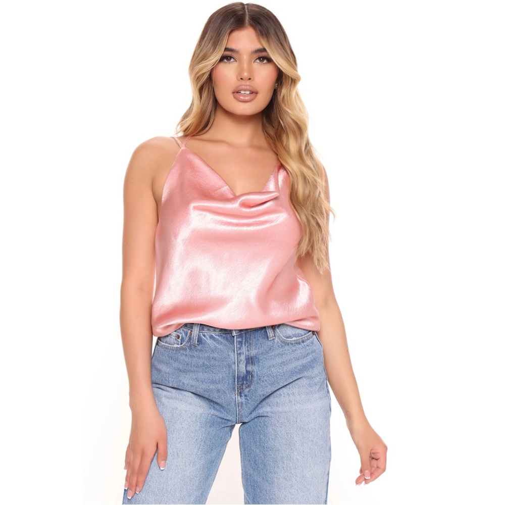 Fashion Nova Satin Top